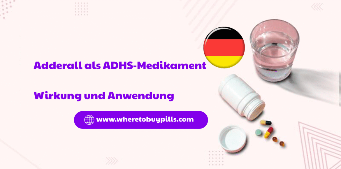 Adderall ADHS Medikament